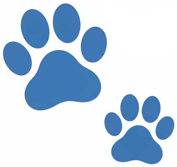blue paws